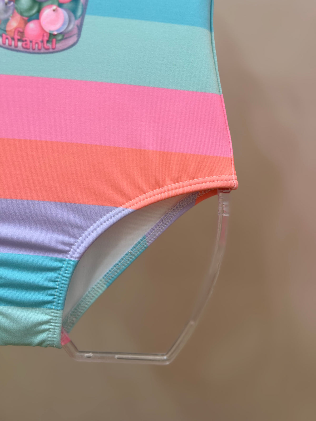 Maiô Infantil  Malha UV Dry UV 50+ Rosa - Infanti
