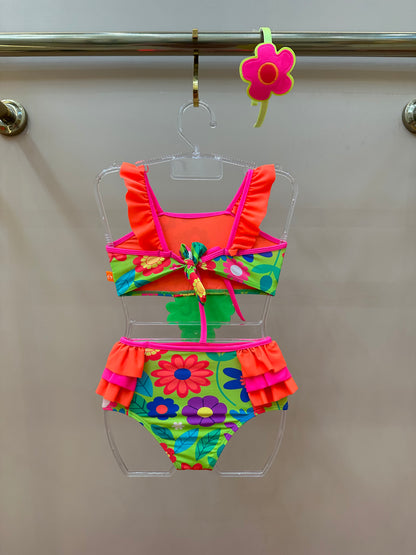 Maiô Infantil Nubia Est. Jardim - Siri Kids