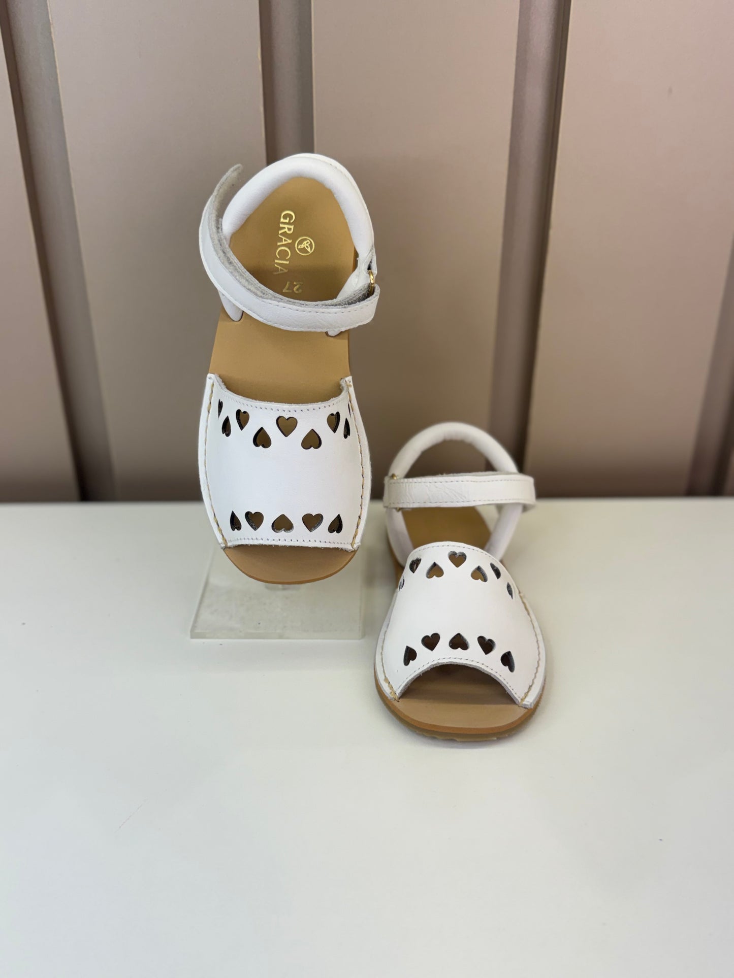 Sandália Infantil Eloá Branca - Gracia