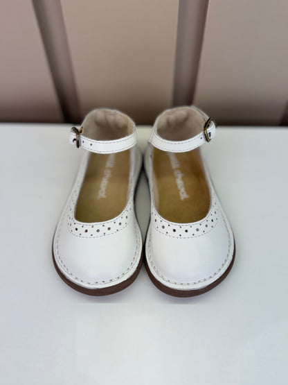 Sapato Infantil Patinete Branco - Petit Cheval