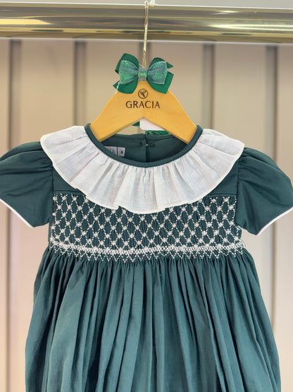 Pimpão Bebê Clássico Algodão Verde Musgo - Gracia