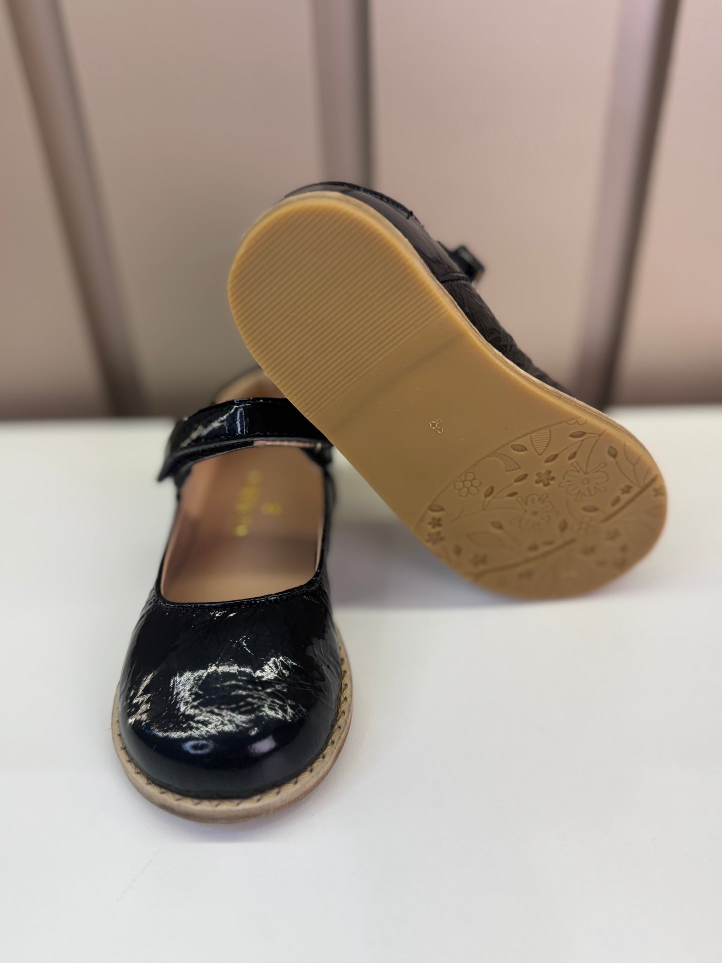 Sapatilha Infantil Mariah Retrô Preta - Gracia