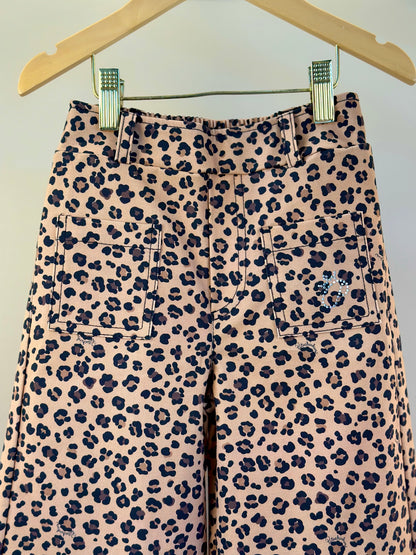 Calça Infantil Sarja Reta Bolsos Oncinha - Pituchinhus