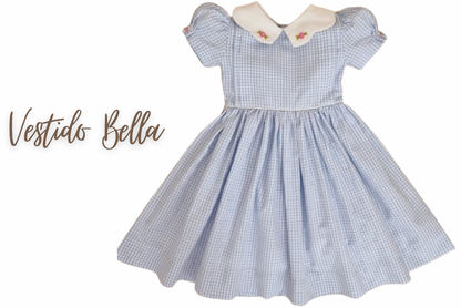 Vestido Infantil Bella Azul - Gracia