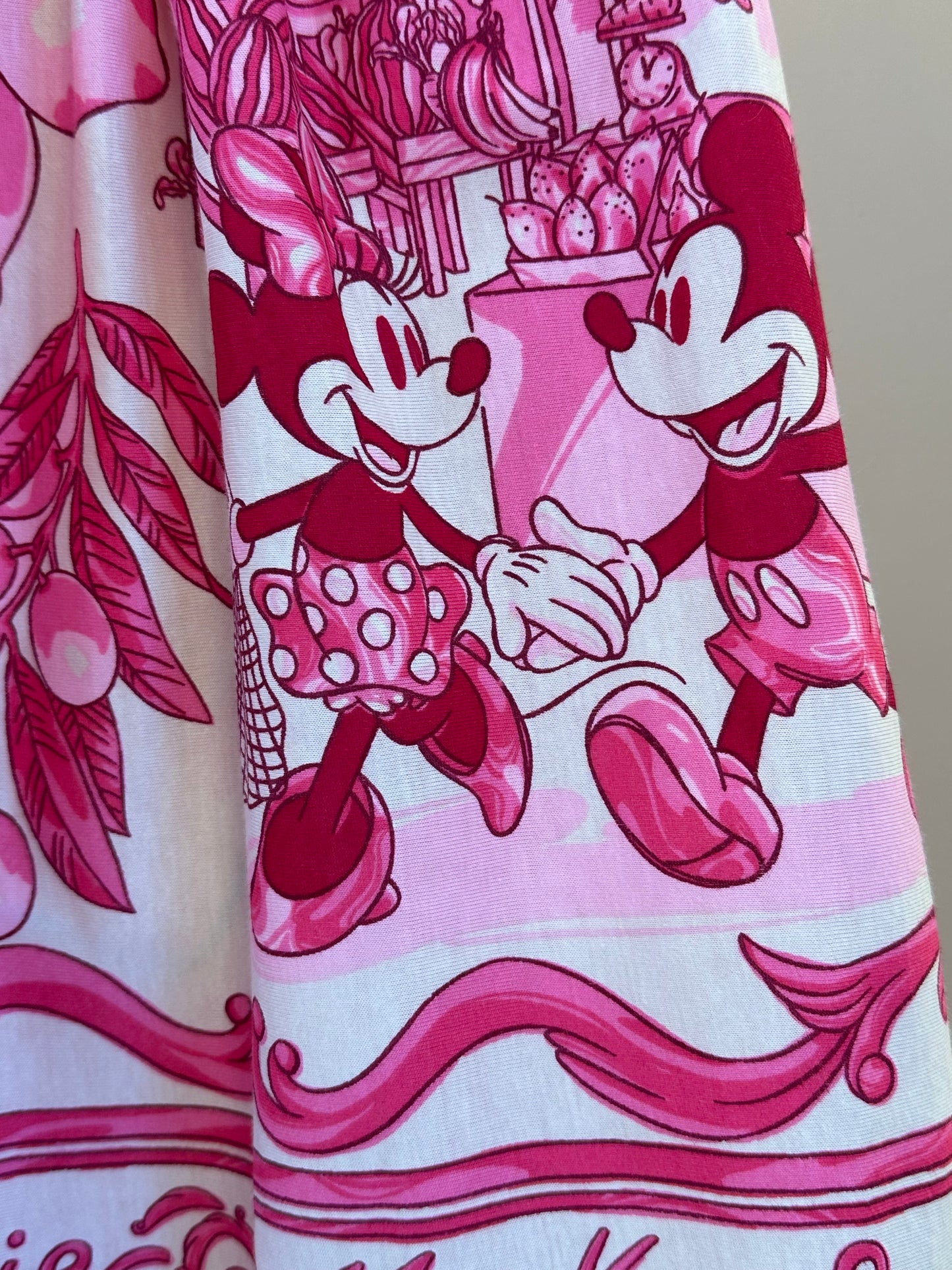 Vestido Infantil Barrado Minnie - Animê
