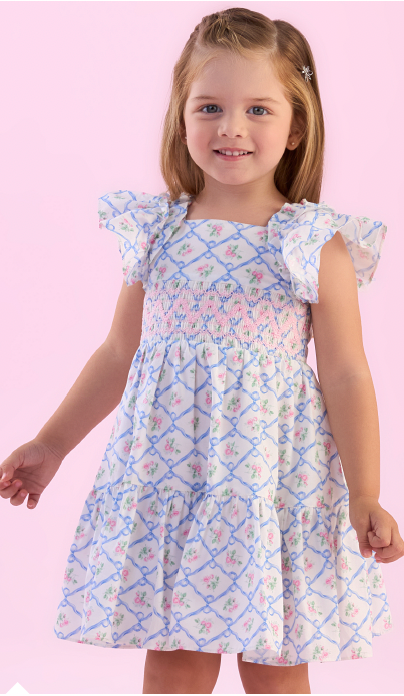 Vestido Belle Rose - Petit Cherie