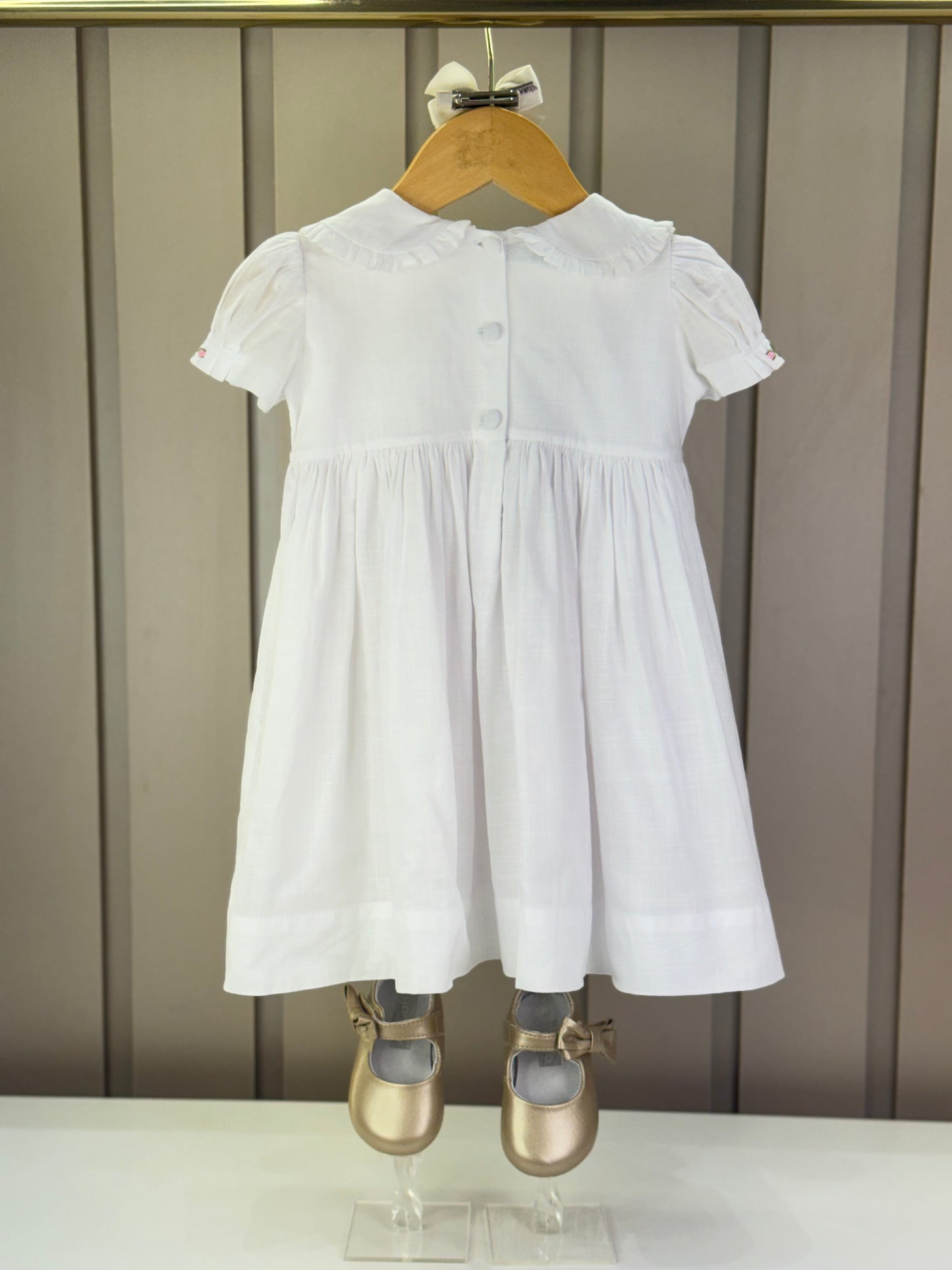 Vestido Bebê Daniela Branco - Gracia