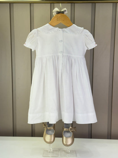 Vestido Bebê Daniela Branco - Gracia