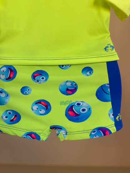 Conjunto Bebê Blusa de Proteção e Sunga Murilo Bubble - Siri Kids