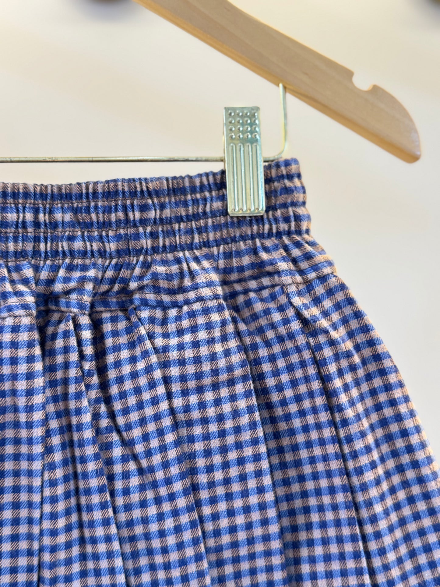 Saias-shorts Infantil Xadrez Pregas - Pituchinhus