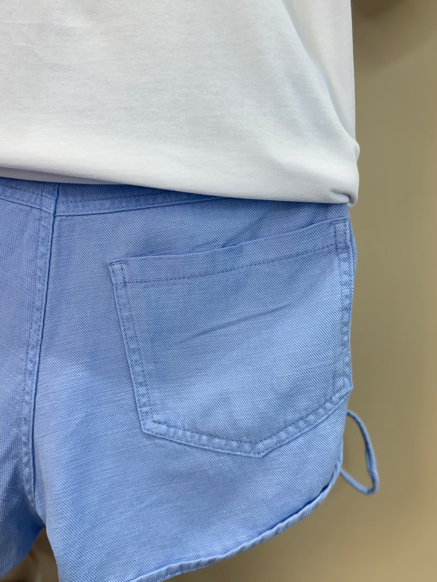 Conjunto Teen Camisa Oversized e Shorts com Amarração - Two In