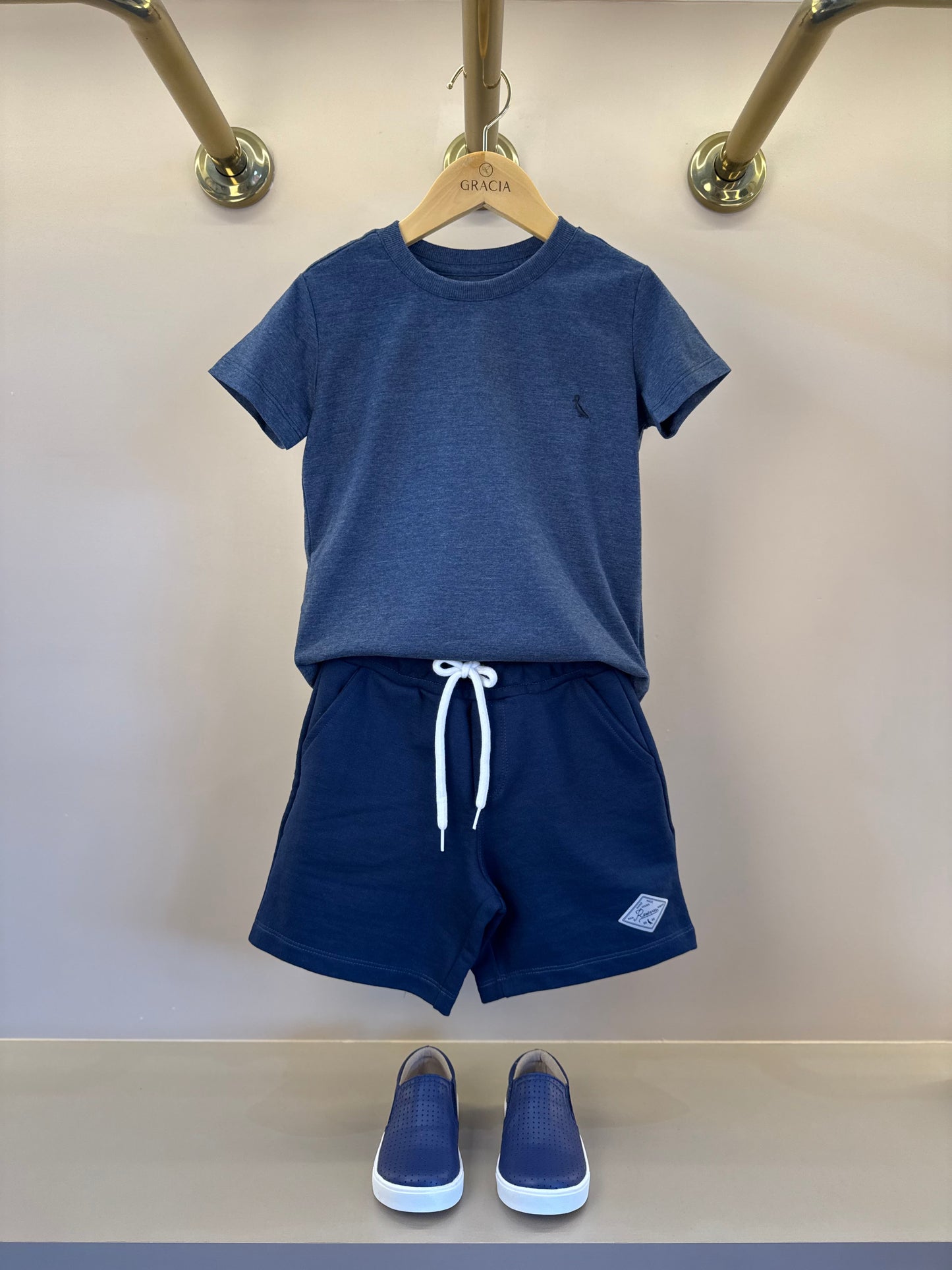 Camiseta Infantil SM Paris Marinho - Reserva Mini