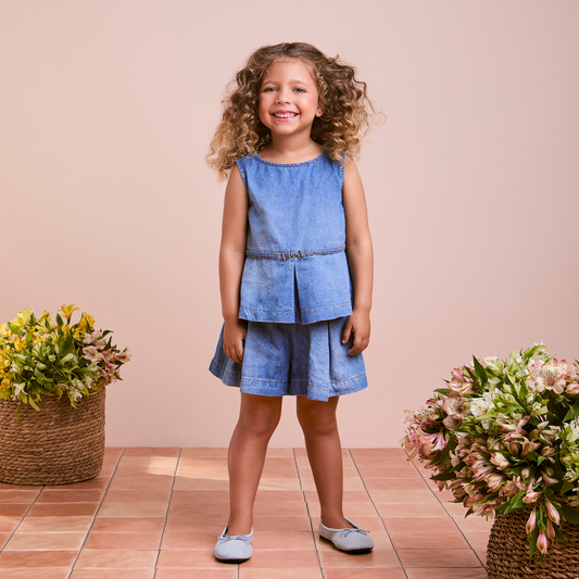 Conjunto Infantil Jeans ANM Petit - Animê