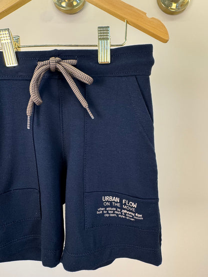 Bermuda Infantil Molevisco Urban Flow Preto - Little Johnny