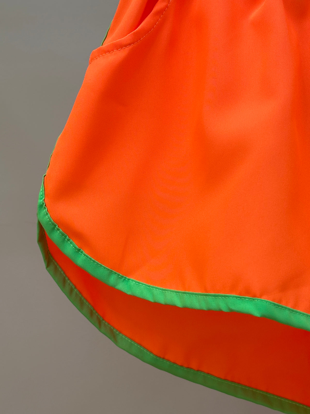 Shorts Infantil Letícia Laranja Fluor - Siri Kids