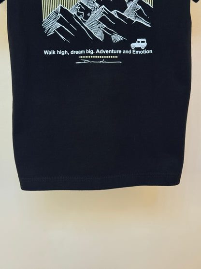 Camiseta Infantil Algodão Walk High - Dudes