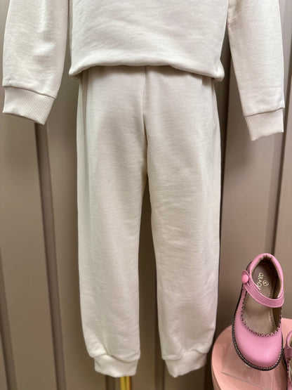 Conjunto Infantil Moletom Casaco Cute Style e Calça Hello Kitty - Momi
