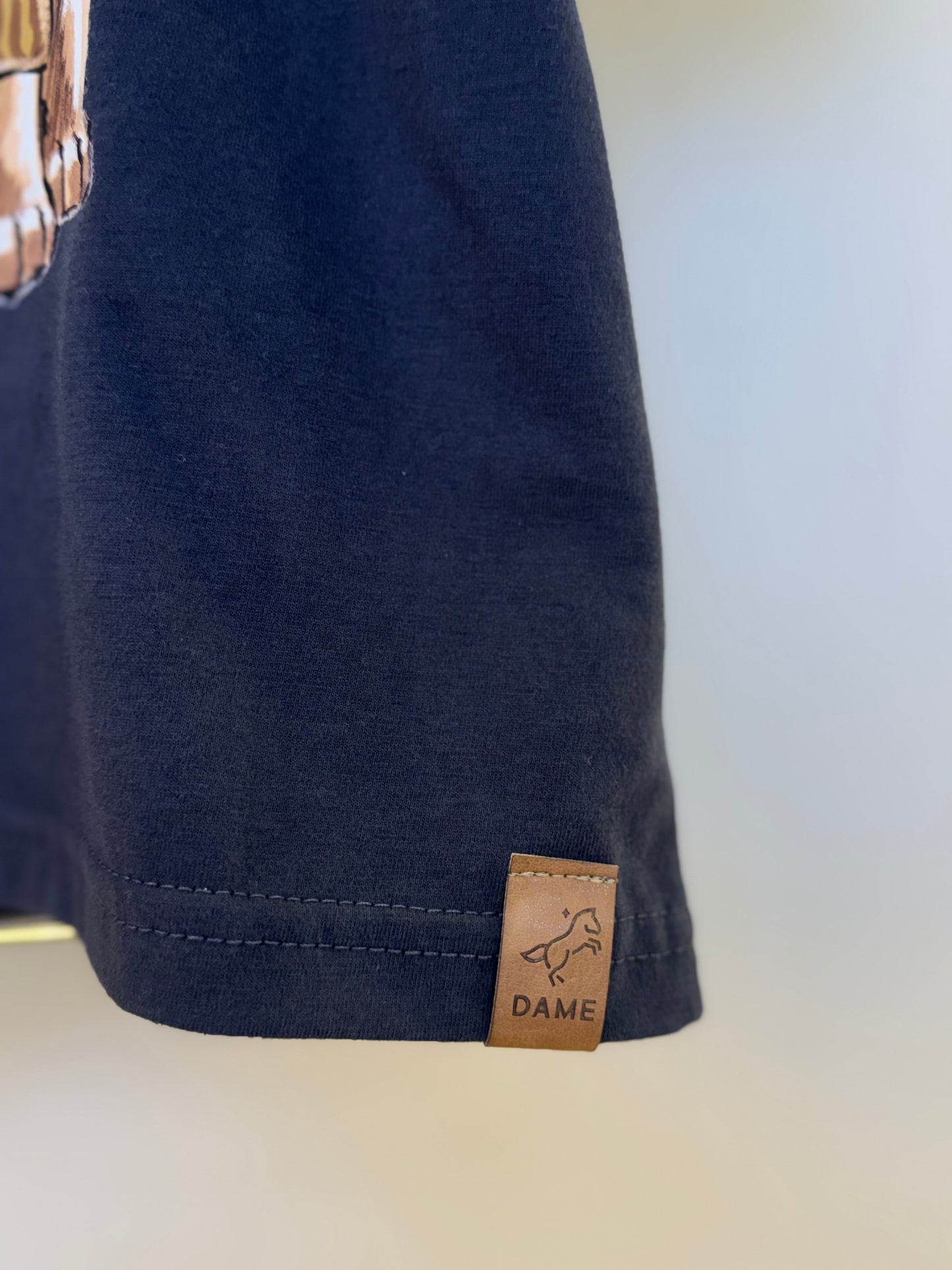 Camiseta Infantil Cachorro Golden Grafite - Dame