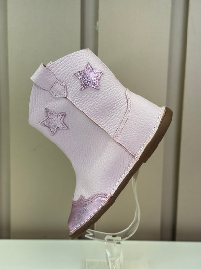 Bota Infantil Cow Star Lilac Alfazema - Petit Cheval