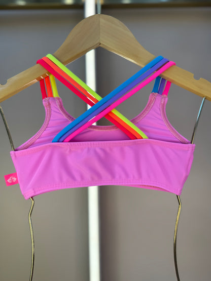 Biquíni Infantil Faixinha Fernanda Donut - Siri Kids