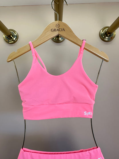 Conjunto Infantil Top UV Sara Chloe e Saia Laila Chloe Dança