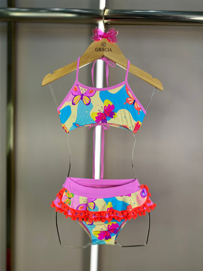 Biquíni Infantil Cropped Jessica Fly - Siri Kids