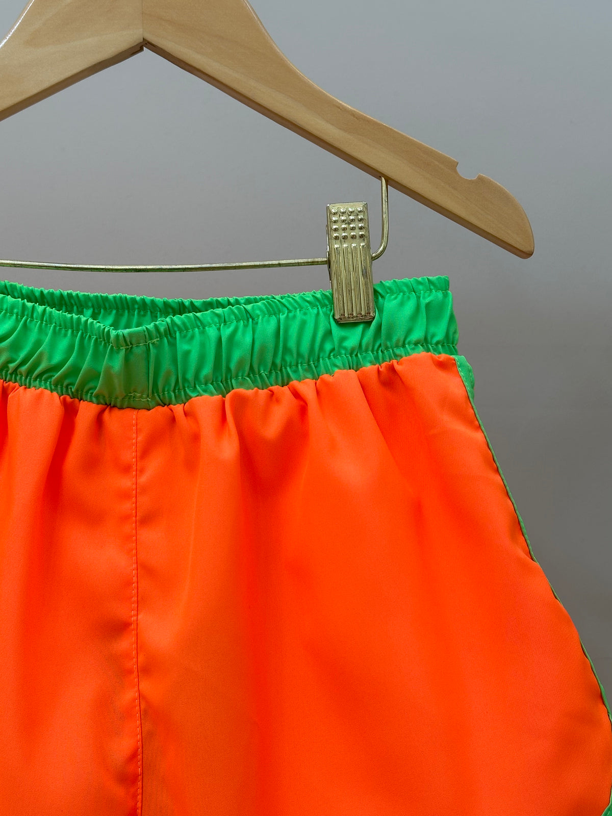 Shorts Infantil Letícia Laranja Fluor - Siri Kids