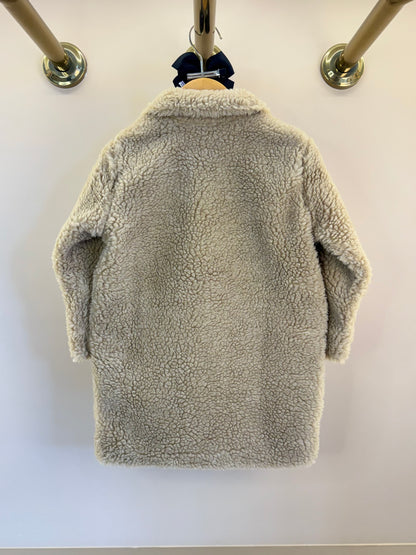 Casaco Infantil Conceito Pele Carneiro Patches e Laços - Pituchinhus