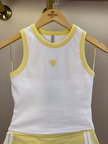 Conjunto Teen Regata e Short - Saia Pérola - Authoria