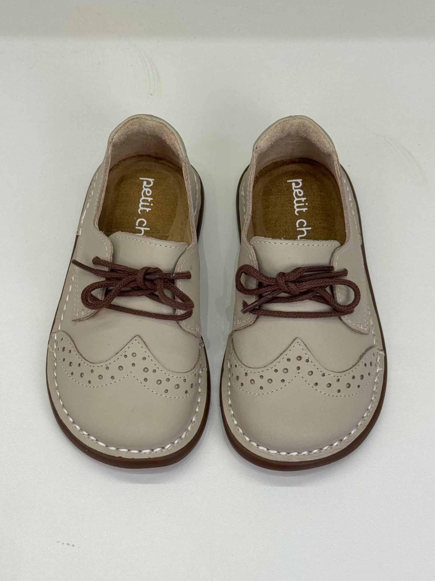 Sapato Infantil Couro Pique-Nique Areia - Petit Cheval
