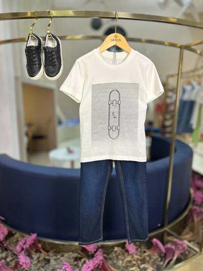 Calça Jeans Infantil Indigo Blue - Reserva Mini
