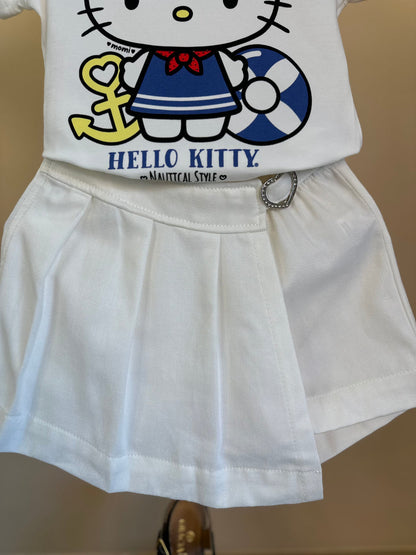 Blusa Infantil Hello Kitty Navy - Momi