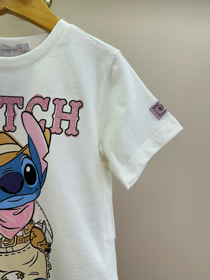 Blusa Infantil Stitch com Franjas - Momi