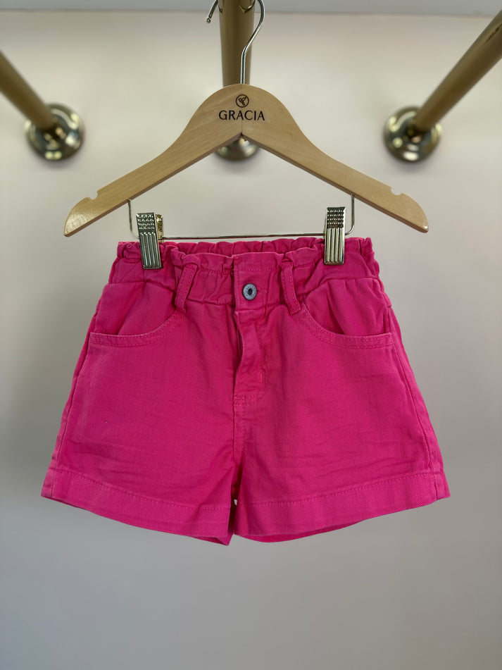 Shorts Infantil Sarka Pink Neon - Animê