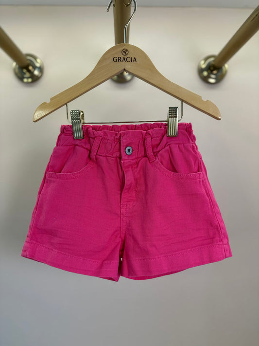 Shorts Infantil Sarka Pink Neon - Animê
