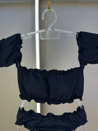 Biquíni Teen Ciganinha Fran Preto - Siri Kids