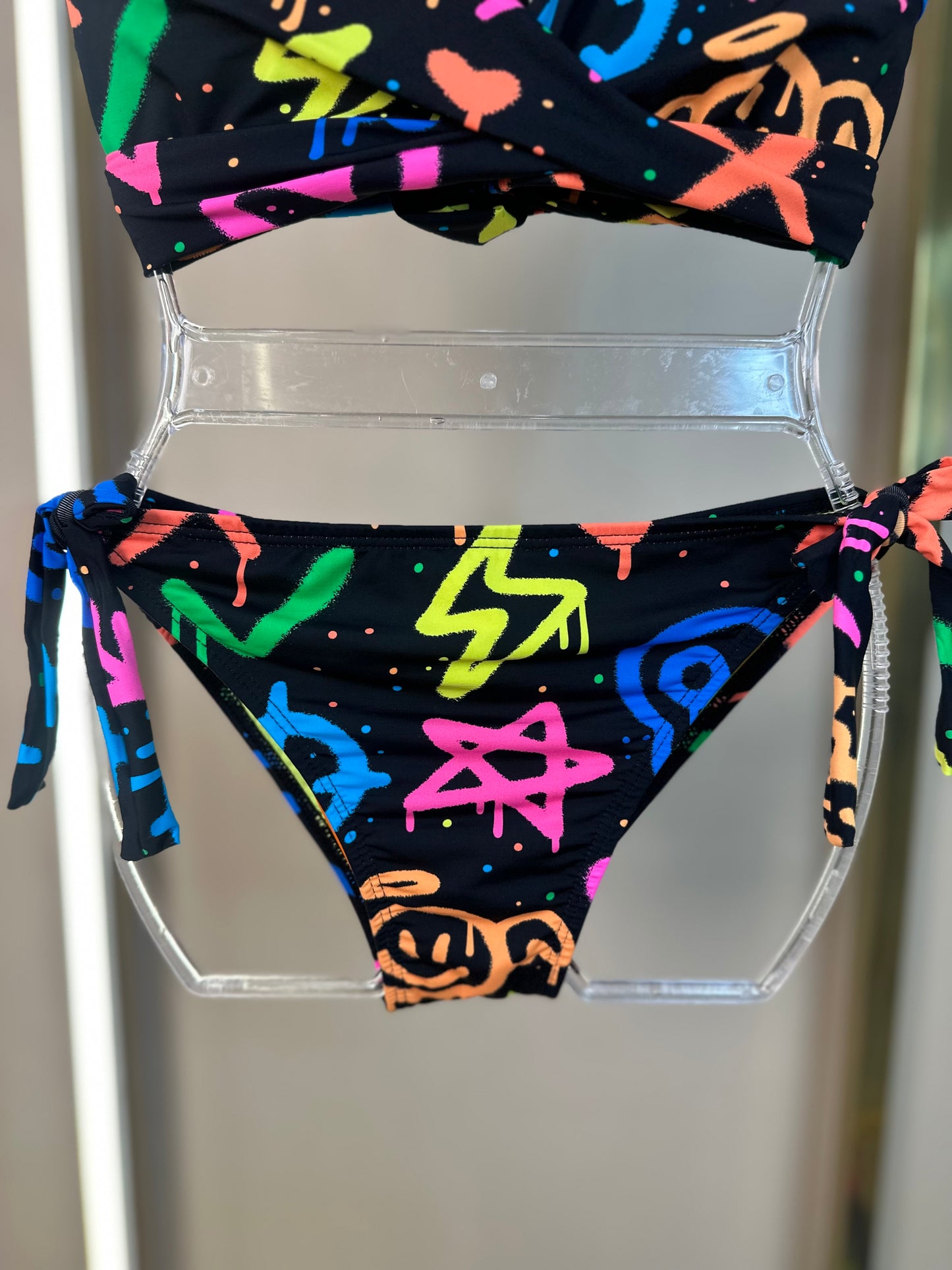 Biquíni Teen Faixinha Laura Grafite - Siri Kids