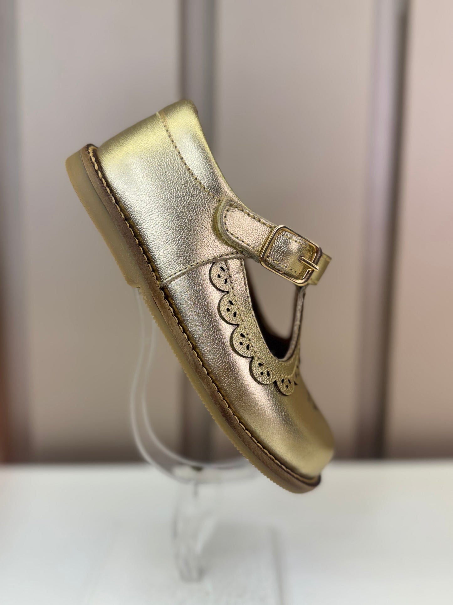 Sapato Infantil Serena Dourado - Gracia