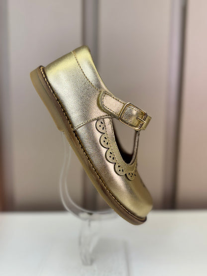 Sapato Infantil Serena Dourado - Gracia