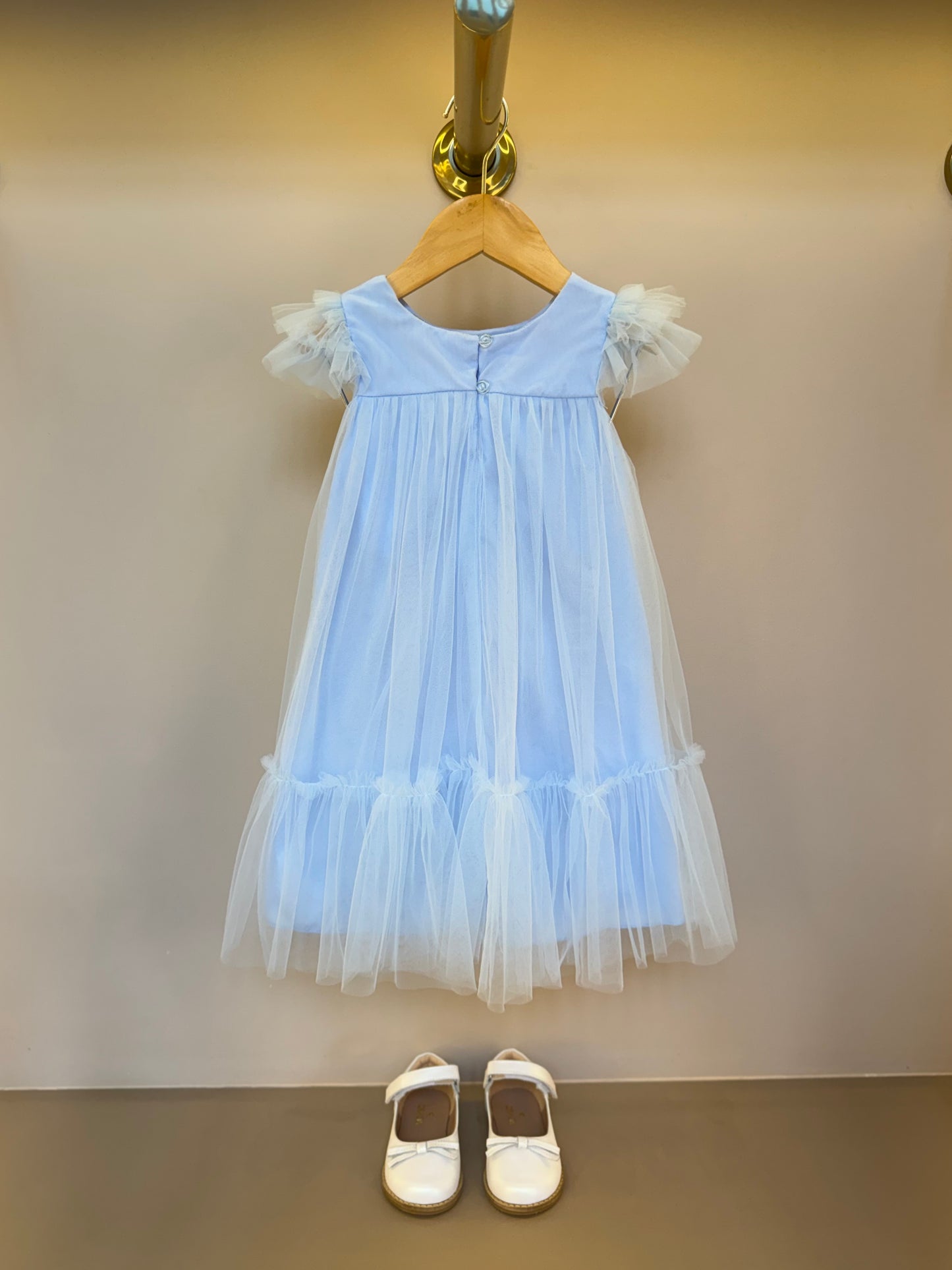 Vestido Infantil com Tule - Petit Cherie