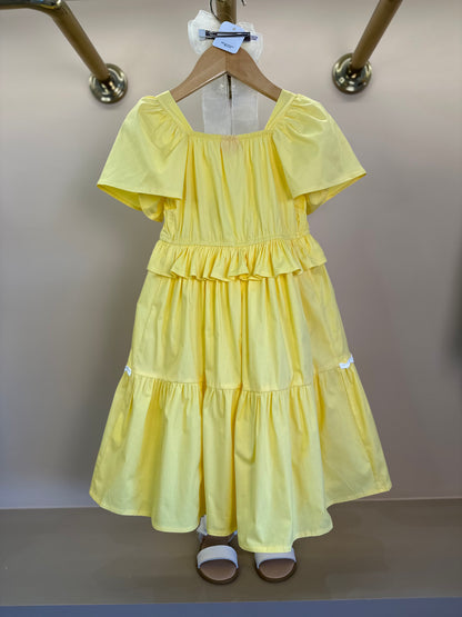Vestido Infantil Algodão Petit Sunny - Momi