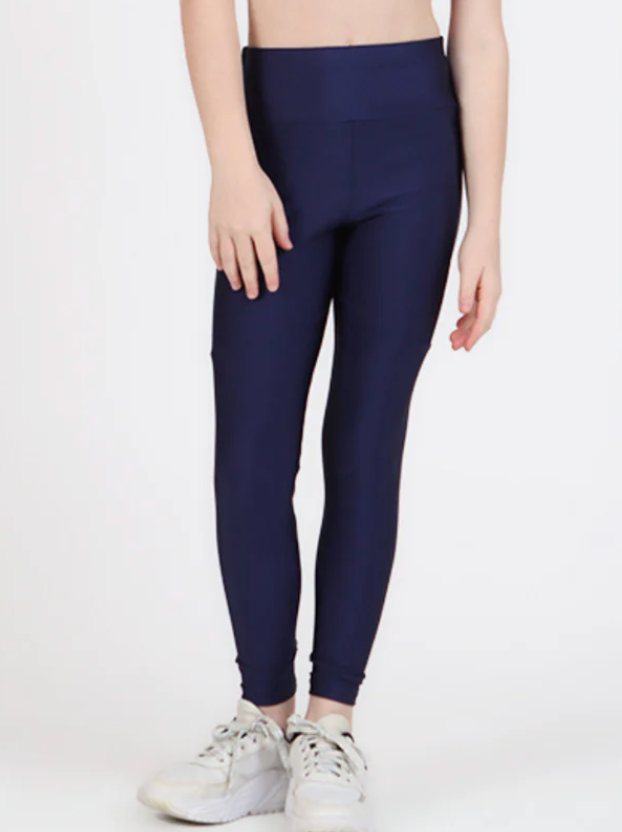 Legging Fuseau Infantil Soraia Trilobal Marinho - Siri Sport