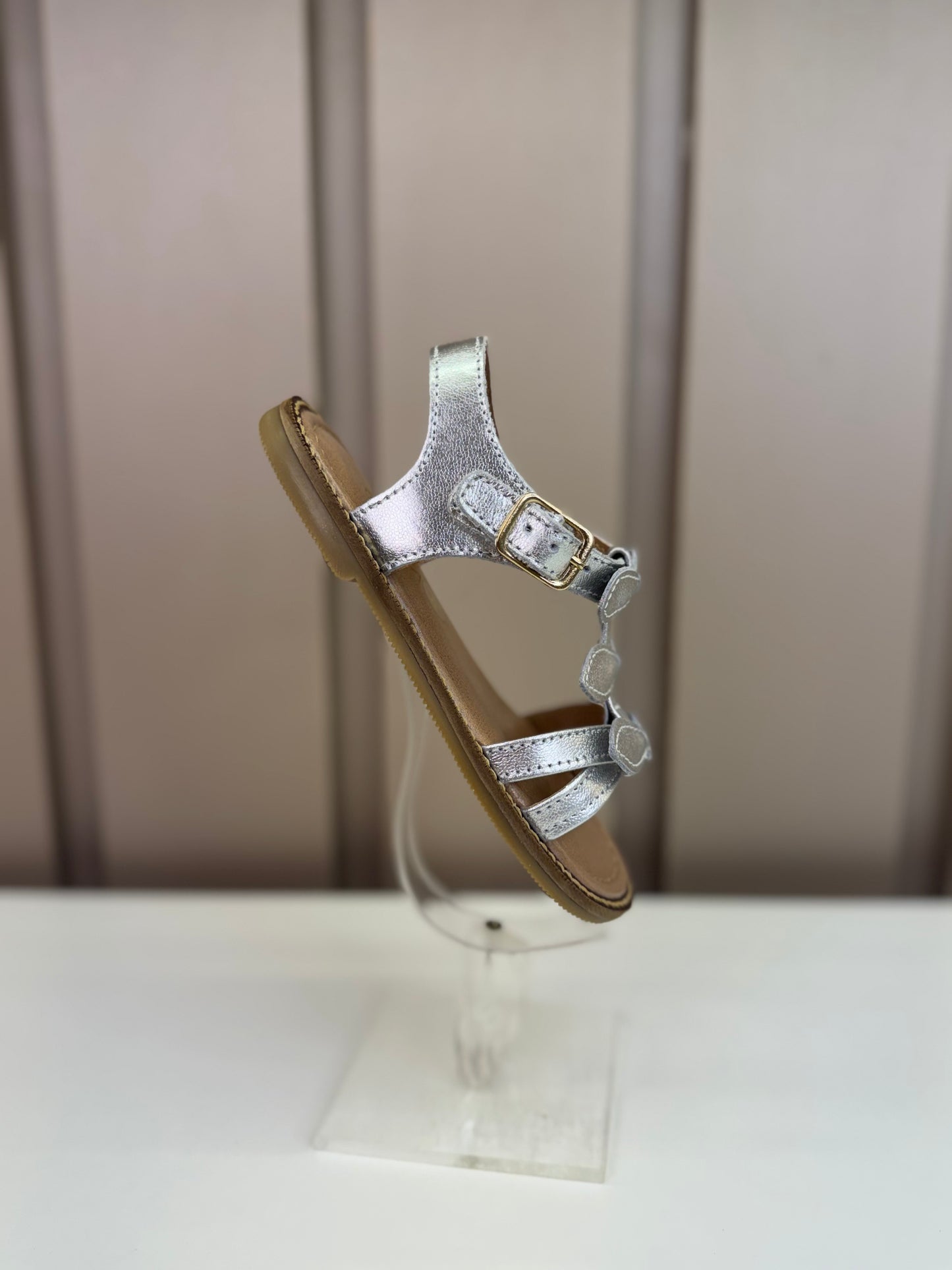 Sandália Infantil Maya Prata - Gracia