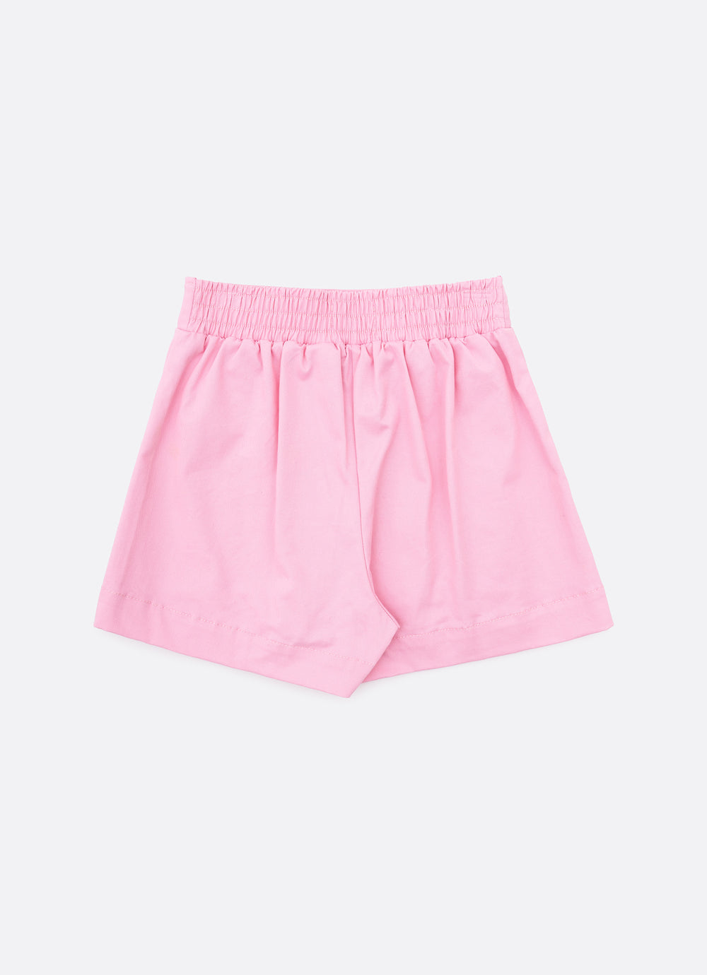 Conjunto Infantil Regata Patche Coração Barbie e Saia Sarja Pregas Patche Barbie Rosa Romântico - Pituchinhus
