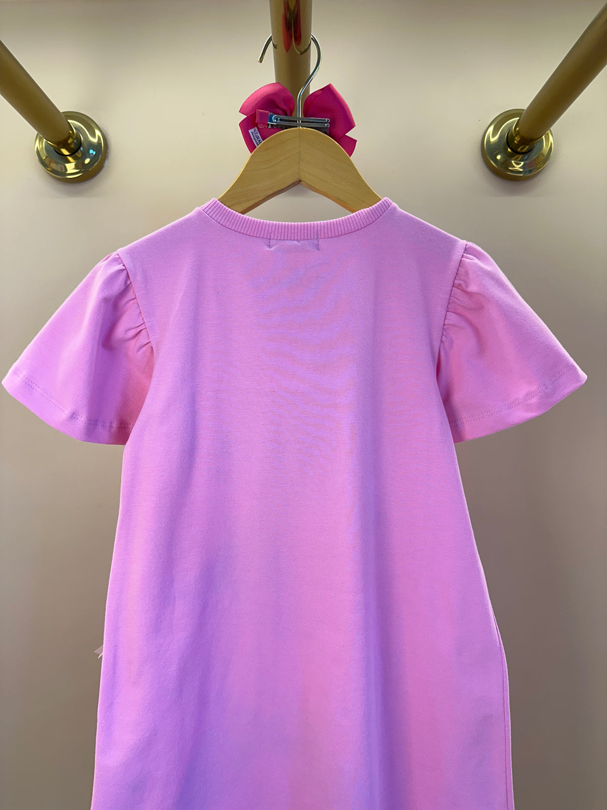 Vestido Infantil Estampa Daisy Duck Saia de Tule - Momi