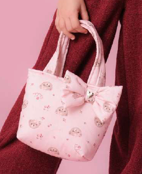 Bolsa Puffer Laço Rostinhos - Pituchinhus PRÉ-VENDA