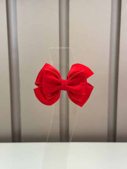 Laço Infantil Special All Organza Vermelho Clássico Tam. M - Gracia