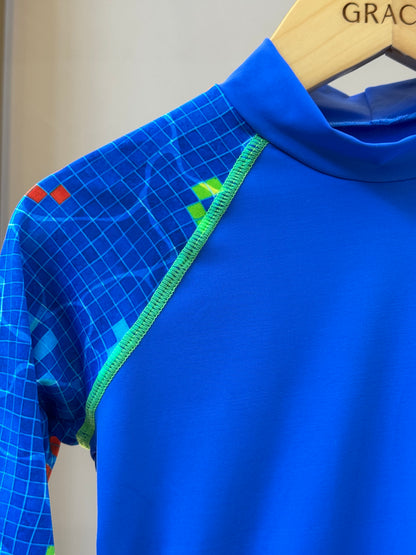 Conjunto Infantil Blusa ML e Sunga Lucca Aqua Play - Siri Kids
