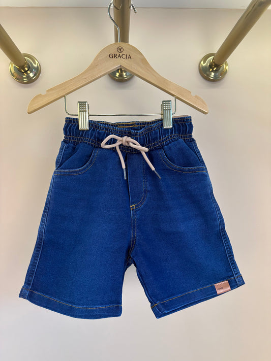 Bermuda Infantil Jeans Blue - Youccie