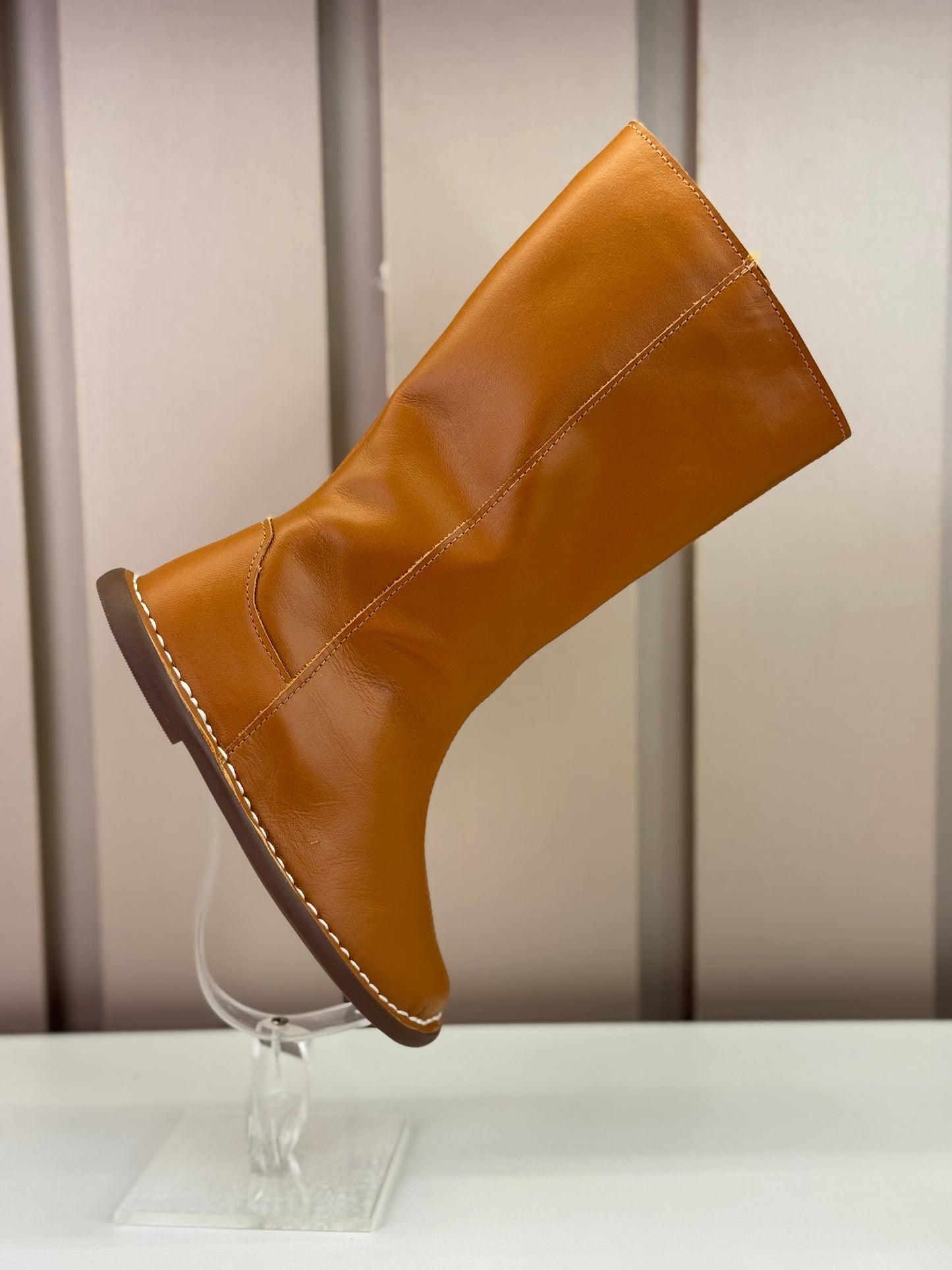 Bota Infantil Couro Pluie Nut - Petit Cheval